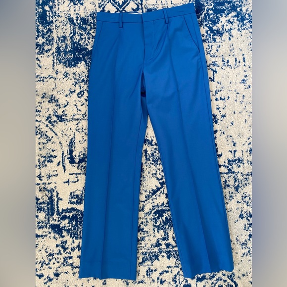 Sunflower designer men’s stretch wool trousers size 46 (Medium) - Picture 2 of 4